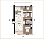 TYPE B7 - 3-BEDROOM WITH STUDY